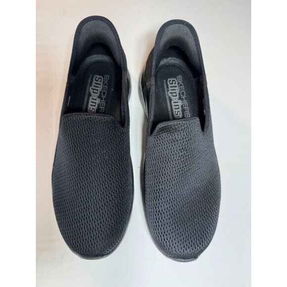 Skechers Go Walk womens shoes Size 10 US Slip-Ins Black Mesh Comfort - Picture 13 of 16